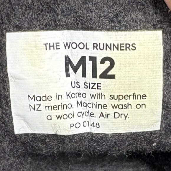 Allbirds Wool Runner Gray Mens US Size 12 Sneakers - Picture 9 of 9